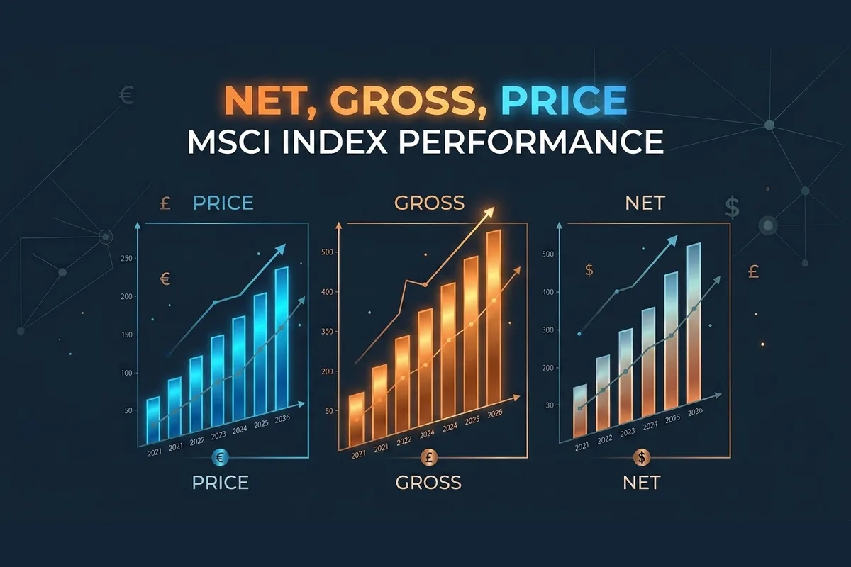 Net, Gross, Price: perché lo stesso indice MSCI ha tre rendimenti